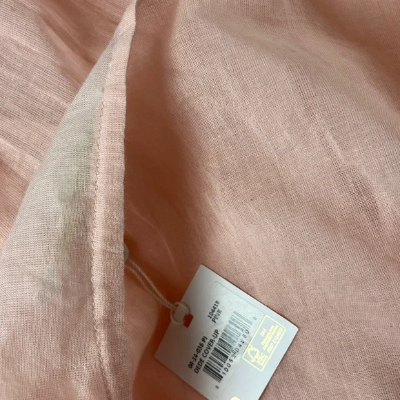 Shiraleah Chicago Dede 100% Cotton Coverup One Size in Pink - Picture 12 of 14